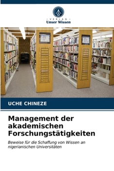 Paperback Management der akademischen Forschungstätigkeiten [German] Book