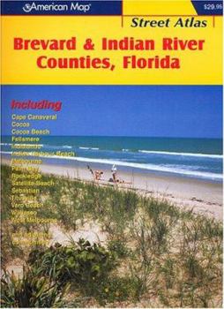 Spiral-bound Dolph's Street Atlas of Brevard & Indian River Counties: Florida Book