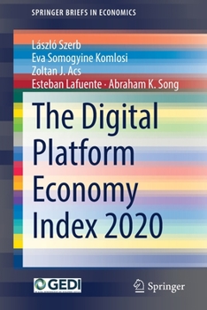 Paperback The Digital Platform Economy Index 2020 Book