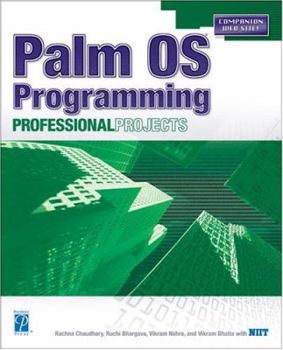 Paperback Palm OS Programming Professional Projects Book