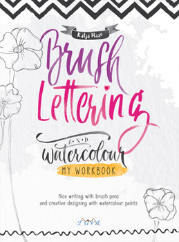 Paperback Brush Lettering Workbook Book