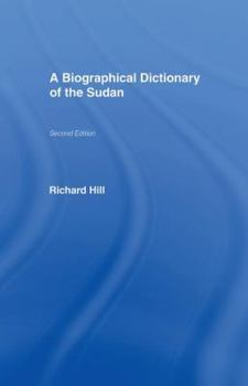 Paperback A Biographical Dictionary of the Sudan: Biographic Dict of Sudan Book