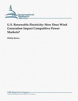 Paperback U.S. Renewable Electricity: How Does Wind Generation Impact Competitive Power Markets? Book