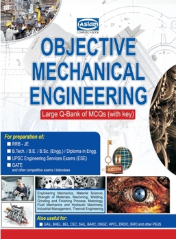 Paperback Q-Bank Mcqs Rrb With Key Mechanical Engg. Objective Book