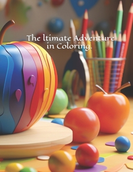 Paperback The Ultimate Adventure in Coloring. Book