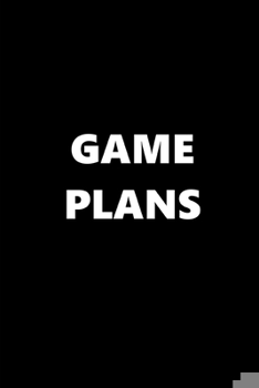 Paperback 2020 Weekly Planner Sports Theme Game Plans Black White 134 Pages: 2020 Planners Calendars Organizers Datebooks Appointment Books Agendas Book