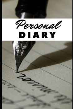 PERSONAL DIARY: 100 lined pages - confessions - secrets - notes