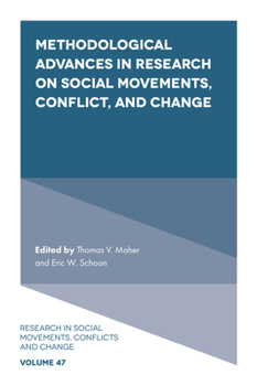 Hardcover Methodological Advances in Research on Social Movements, Conflict, and Change Book