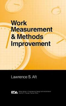 Hardcover Work Measurement and Methods Improvement Book