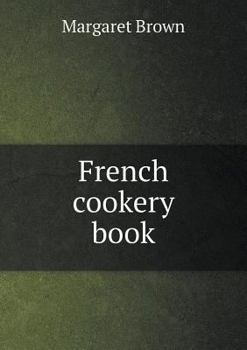 Paperback French cookery book