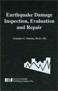 Hardcover Earthquake Damage: Inspection, Evaluation, and Repair Book