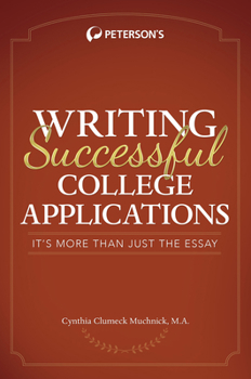 Paperback Writing Successful College Applications Book