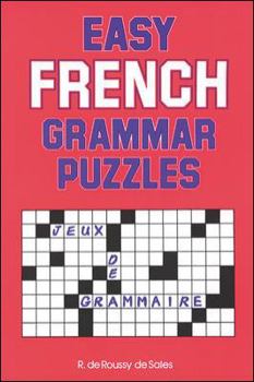 Paperback Easy French Grammar Puzzles Book