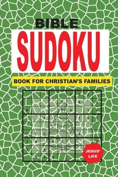 Paperback Bible sudoku book for Christian's families Book