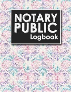 Paperback Notary Public Logbook: Notarial Record, Notary Paper Format, Notary Ledger, Notary Record Book, Hydrangea Flower Cover Book