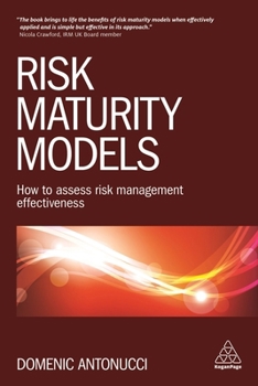 Paperback Risk Maturity Models: How to Assess Risk Management Effectiveness Book