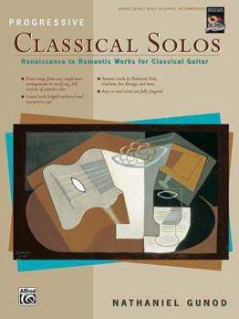 Paperback Progressive Classical Solos Book