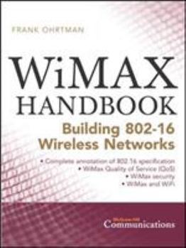 Hardcover Wimax Handbook: Building 802.16 Networks Book