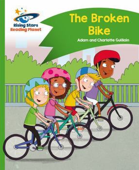 Paperback Reading Planet - The Broken Bike - Green: Comet Street Kids Book