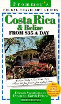 Paperback Costa Rica and Belize from $35 a Day Book