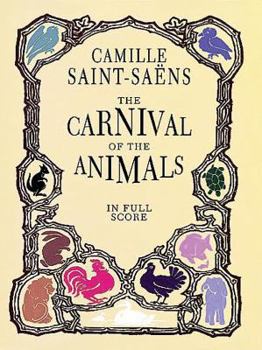 Paperback The Carnival of the Animals in Full Score Book