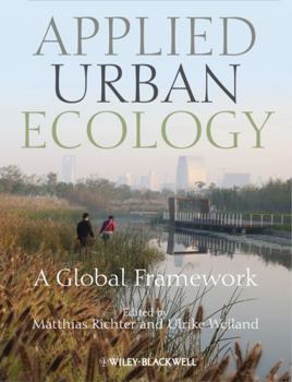 Hardcover Applied Urban Ecology: A Global Framework Book