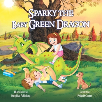 Paperback Sparky the Baby Green Dragon Book