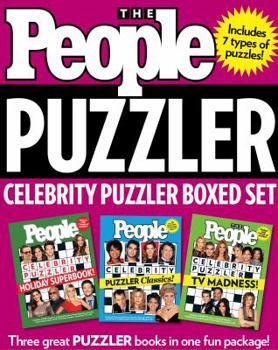 Paperback The PEOPLE Celebrity Puzzler Boxed Set! Book