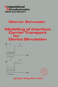Hardcover Modelling of Interface Carrier Transport for Device Simulation Book