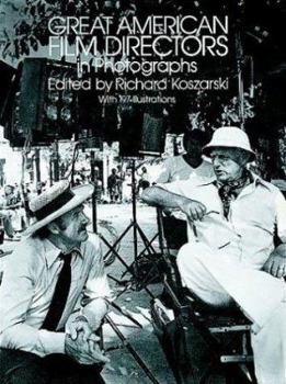 Paperback Great American Film Directors in Photographs Book