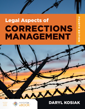 Paperback Legal Aspects of Corrections Management Book