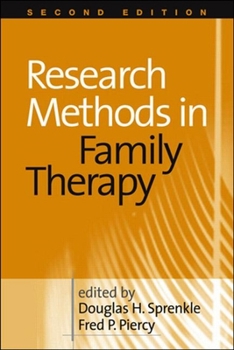 Hardcover Research Methods in Family Therapy Book