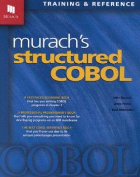 Paperback Murach's Structured COBOL [With CDROM] Book