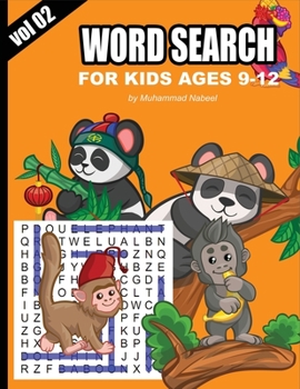 Paperback Word Search for Kids Ages 9-12 - Vol 2: Puzzle Activity Workbook for Children - Large Size Print Book