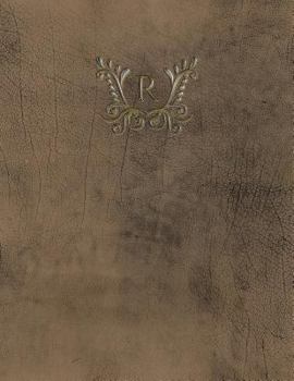 Paperback Monogram "R" Grid Sketchbook Book