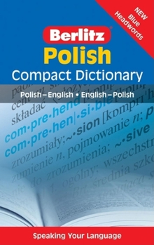 Paperback Berlitz Polish Compact Dictionary Book