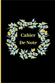 Paperback Cahier de Note: carnet de note / notebook/ [French] Book