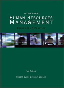 Paperback Australian Human Resources Management: Framework and Practice Book