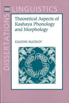 Paperback Theoretical Aspects of Kashaya Phonology and Morphology Book