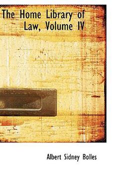 Paperback The Home Library of Law, Volume IV Book