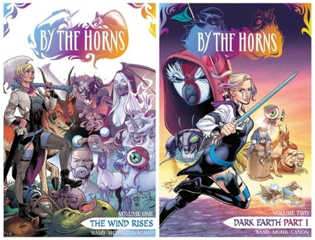 Paperback By the Horns Vol 1 & Vol 2 Prepack 4 Book