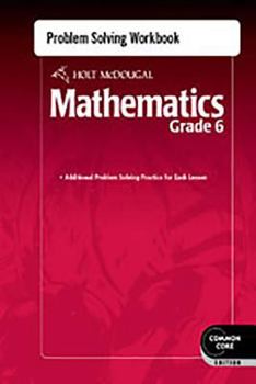 Paperback Problem Solving Workbook Grade 6 Book