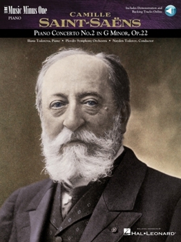 Paperback Saint-Saens - Concerto No. 2 in G Minor, Op. 22 Book/Online Audio Book