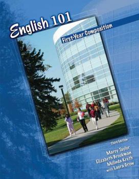 Paperback ENGLISH 101: FIRST-YEAR COMPOSITION Book