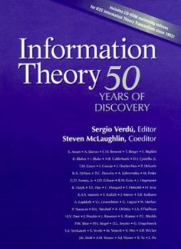 Hardcover Information Theory: 50 Years of Discovery Book