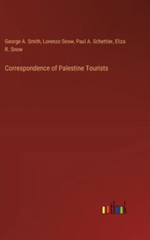 Hardcover Correspondence of Palestine Tourists Book