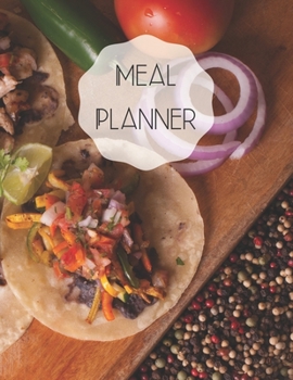 Meal Planner: Track and plan your food weekly, contains shopping list