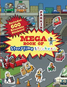 Paperback Mega Book of Storytime Stickers Book