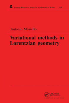 Paperback Variational Methods in Lorentzian Geometry Book