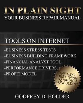 Paperback In Plain Sight: Your Business Repair Manual Book